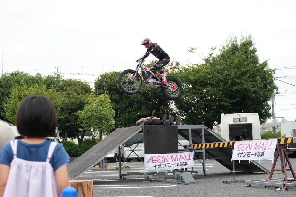 自転車体験